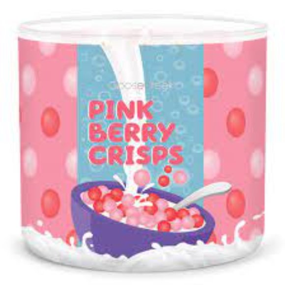 - Goose Creek Candle Pink Berry Crisps 14.05 Oz 3 Wick Candle. - Picture 1 of 3